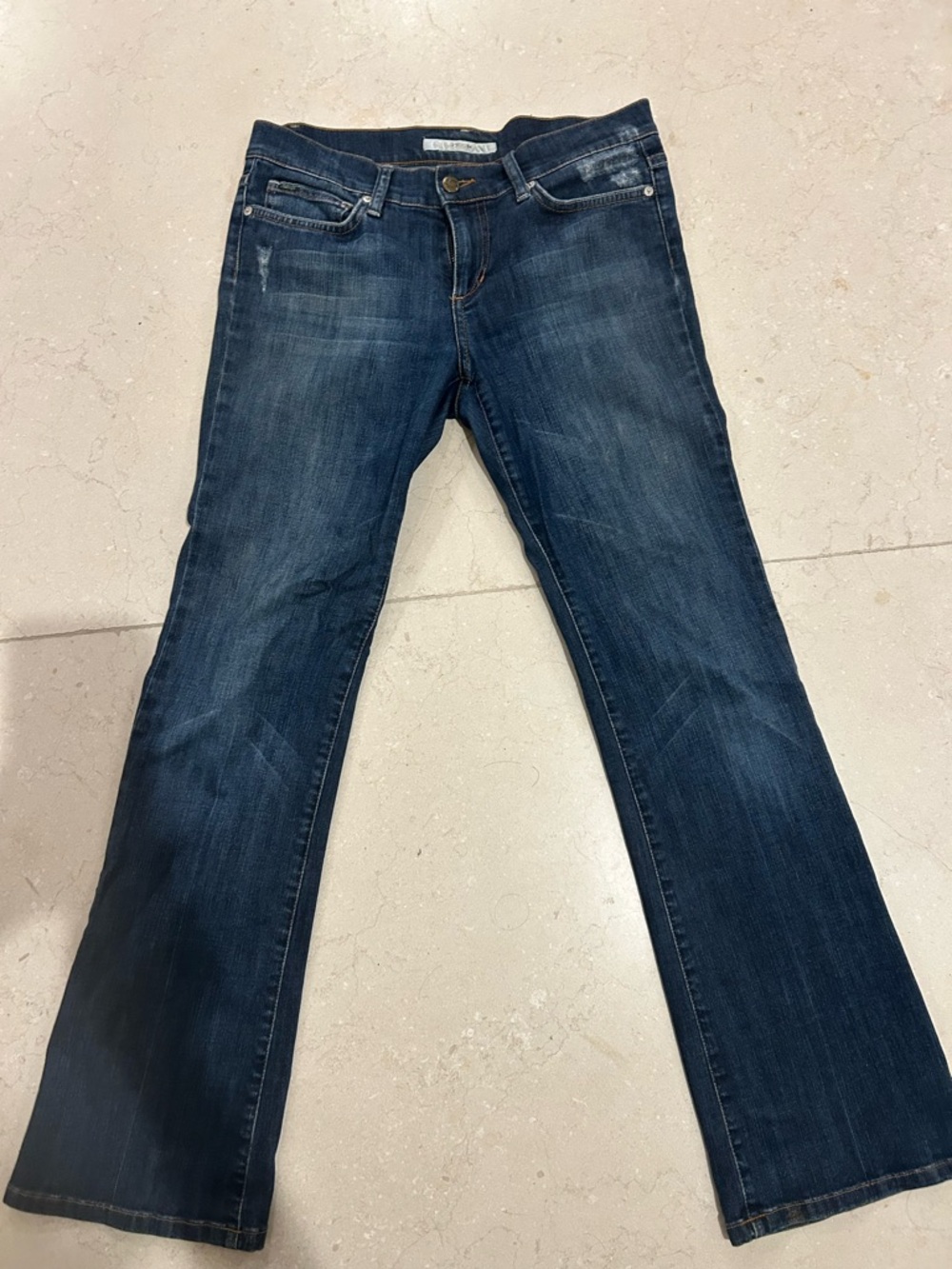 Joe's Jeans Women's Dark Blue Boyfriend Bootcut Jeans
